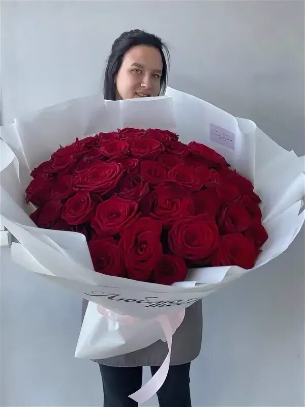 51 роза россия 50 см