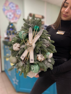 Настольная ель