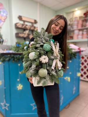 Настольная ель