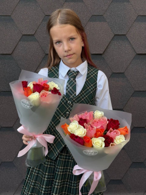 11 роз кений микс