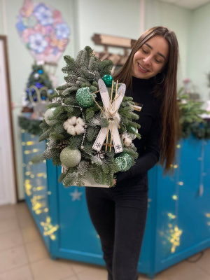 Настольная ель